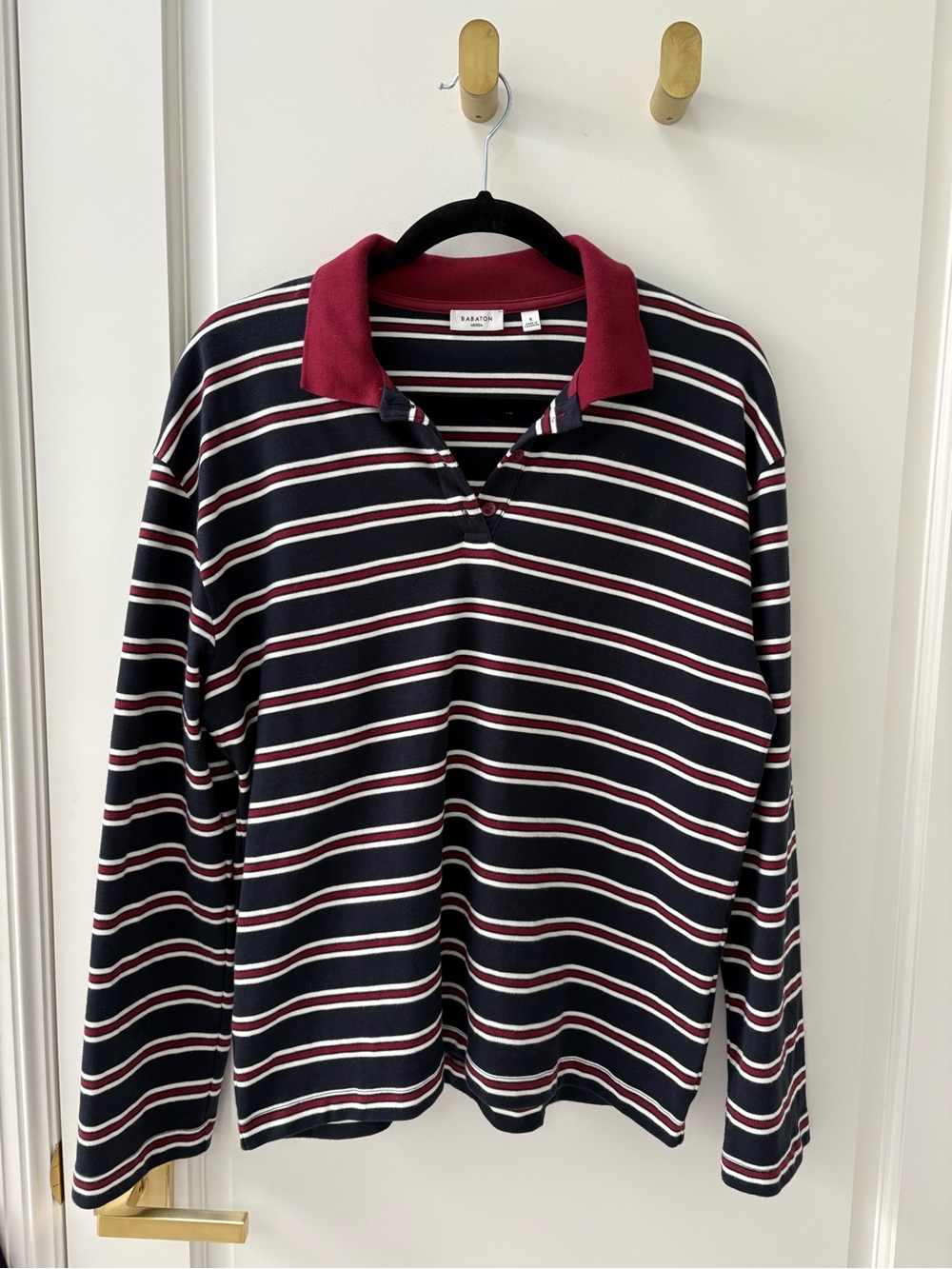 Aritzia - Interlock Cotton Eton Polo